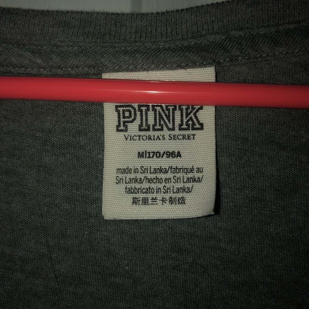 Gray Pink Shirt